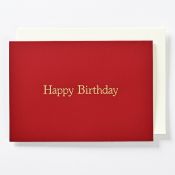 EAGB2032 Bordeaux Birthday Card 