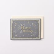 EAGB2045 Navy Birthday Card Frame 