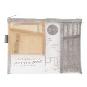 I240GY Pen & Tool Pouch Mesh Grey