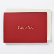 EAGT1323 Red Thank you Card