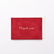 EAGT1339 Bordeaux Thank you Card