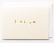 EAGT1346 Cream Thank you Card