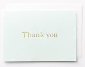 EAGT1347 Mint Thank you Card