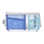 I240GB Pen & Tool Pouch Mesh Gusset Blue