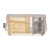 I240GG Pen & Tool Pouch Mesh Gusset Grey
