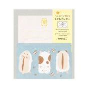 I285HM Message Letter and Sticker Set Hamster