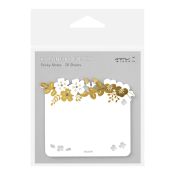 I237SF Sticky Notes Stamped Flower