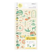 I293IT Country Motif Stickers Italy