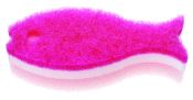 MK170DP Fish Kitchen Sponge Deep Pink