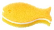 MK170YL Fish Kitchen Sponge Yellow