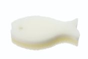 MK662WH Fish Kitchen Sponge White