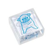 KJ002PU Clear Stamp Medium Pug