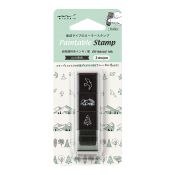 I286MV Paintable Roller Stamp Mountain View
