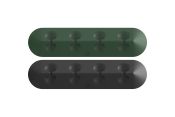 RECH0305 Cable Holder T Black/Green