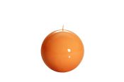 GZ001OR Small Ball Candle 10cm Orange