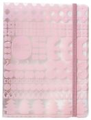 KJ004PK Otona Sticker File Binder Pink