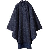 WPCR003-070 Poncho Dot Star Navy