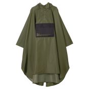 WPCR005-906KH Bi-colour Poncho Khaki