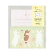 I285RB Message Letter and Sticker Set Rabbit