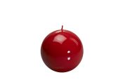 GZ001RD Small Ball Candle 10cm Red