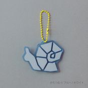 TU011SN Reflector Charm Snail Blue