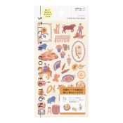 I293SP Country Motif Stickers Spain