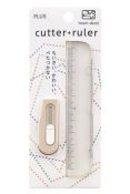 PL016BG Cutter/Ruler Set Beige