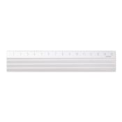I107SV Aluminium Ruler Silver