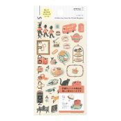I293BR Country Motif Stickers Britain